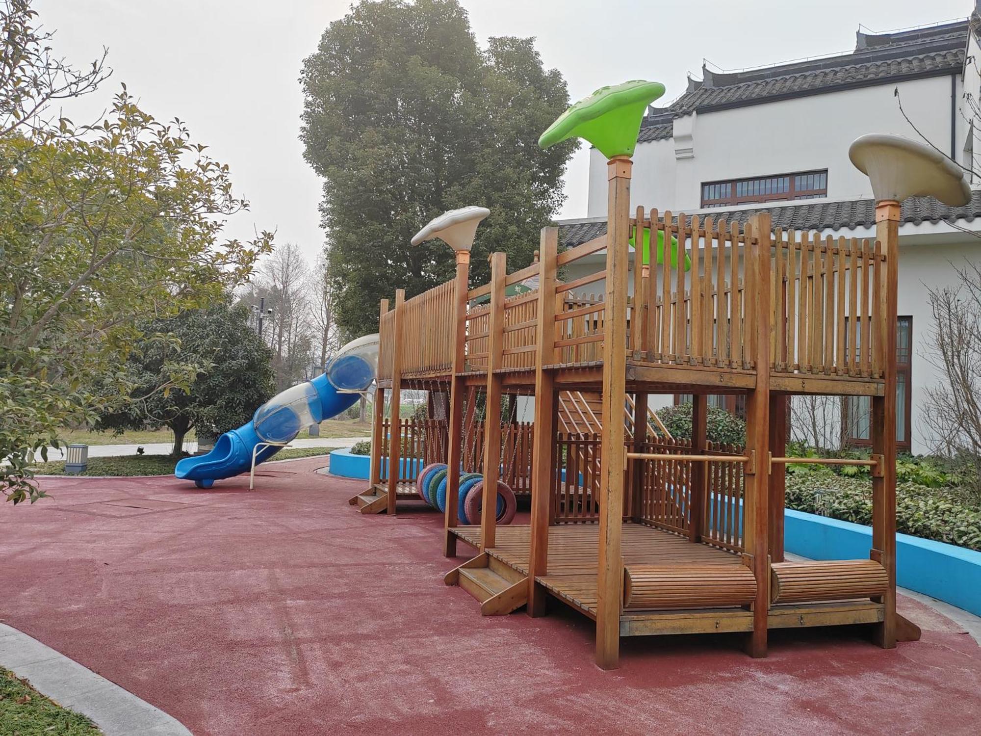 Radisson Blu Resort Wetland Park Wuxi  Exterior foto