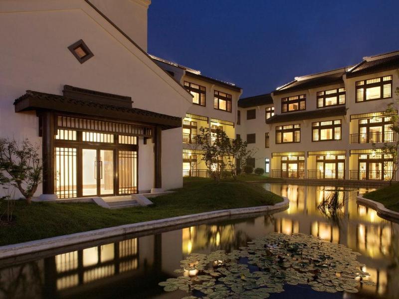 Radisson Blu Resort Wetland Park Wuxi  Exterior foto